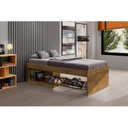 Ver imagem 6 de Cama Solteiro com Sapateira e Nicho Laura Yescasa