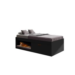 Cama Solteiro com Sapateira e Nicho Laura Yescasa - 2