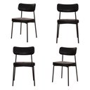 Ver imagem 1 de Kit com 4 Cadeiras para Sala de Jantar Mona Yescasa