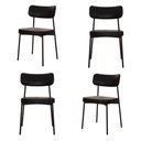 Ver imagem 1 de Kit com 4 Cadeiras para Sala de Jantar Mona Yescasa