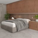 Ver imagem 5 de Painel Ripado Canelado 2750 X 455 X 9mm - 5m² Nogueira Braspan