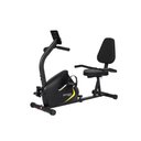 Ver imagem 3 de Bicicleta Ergométrica Magnética Horizontal com 8 Níveis de Resistência Max H Preta e Amarela -