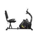 Ver imagem 4 de Bicicleta Ergométrica Magnética Horizontal com 8 Níveis de Resistência Max H Preta e Amarela -