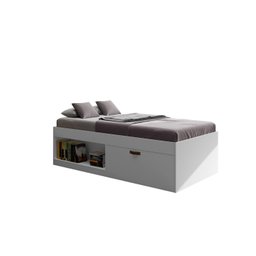 Cama Solteiro com Sapateira e Nicho Laura Yescasa - 7