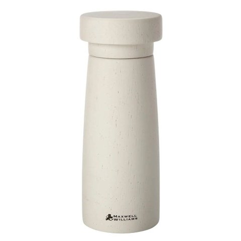 Moedor para Sal e Pimenta Stockholm em Madeira 17cm Maxwell & Williams Branco