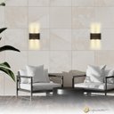 Ver imagem 5 de Arandela Parede Externa Clessidra Led 4w 3000k 2 Fachos Ip65