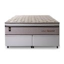 Ver imagem 4 de Conjunto Box Baú Super King Liverpool Branco 193x203x80 c/ Molas Ensacadas