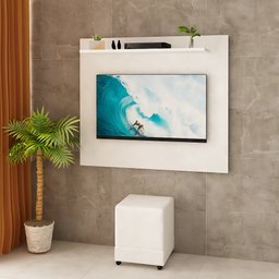 Painel para Tv de até 32 Polegadas 90x78cm Netmobil - Branco - 2
