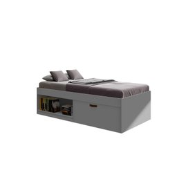 Cama Solteiro com Sapateira e Nicho Laura Yescasa - 7