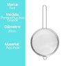 Peneira Grande Aço Inox Prime 20cm - Tuut - 6