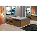 Ver imagem 1 de Cama Casal com 2 Sapateiras e 2 Nichos Laura Yescasa