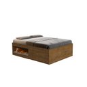 Ver imagem 2 de Cama Casal com 2 Sapateiras e 2 Nichos Laura Yescasa