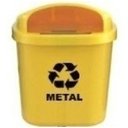 Ver imagem 4 de Cesto Individual Coleta Seletiva 40 L Para Poste Ou Parede:Verde