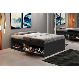 Cama Casal com 2 Sapateiras e 2 Nichos Laura Yescasa - 6