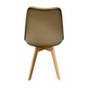 Ver imagem 2 de Kit 4 Cadeiras para Sala de Jantar Saarinen Wood Espresso Móveis