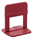Ver imagem 3 de Espacador Nivel Piso Porcelanato 1,5mm 500PC Vermelho Cortag