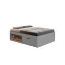 Ver imagem 2 de Cama Casal com Sapateira e Nicho Laura Yescasa