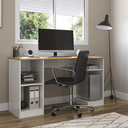 Ver imagem 1 de Escrivaninha Encanto Quarto/escritório - 3 Cores:branco/cinamomo