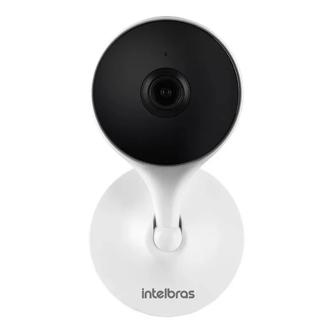 Camera Segurança Ip Wi-fi Mibo Full Hd Intelbras IMX Baba Eletronica Branco