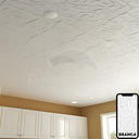 Ver imagem 6 de Textura Rústica Revestimento de Parede Decora Brasil - 14l - Quartzo Branco