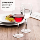 Ver imagem 2 de Taça Windsor Água 300 ml Nadir Transparente - Kit com 12 Unidades