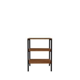 Estante Multiuso Slim Aço Pintura Anti Risco Canela Rústico - 4