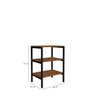 Estante Multiuso Slim Aço Pintura Anti Risco Canela Rústico - 3