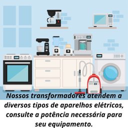 Auto Transformador 2000va Trafo Conversor de Energia Maquina de Lavar e Outros Aparelhos de até 1000 - 4