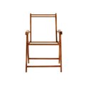 Ver imagem 2 de Cadeira de Praia Dobrável em Madeira Envernizada