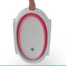 Banheira Bebê Dobrável de 0 à 3 Anos Fechamento Compacto Smile Rosa Safety 1st - 7