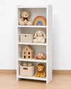 Ver imagem 4 de Organizador Estante Infantil Montessori 4 Nichos para Livros e Brinquedos em MDF