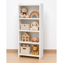 Ver imagem 4 de Organizador Estante Infantil Montessori 4 Nichos para Livros e Brinquedos em MDF