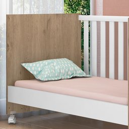 Jogo de Quarto Infantil Gr e Cômoda e Berço 1340 Doce Sonho:carvalho/branco - 10