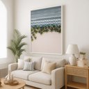 Ver imagem 4 de Quadro Canvas Rio Ipanema Vista Aerea 70x50cm Mold Preta