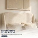 Ver imagem 2 de Cabeceira Cama Box Queen 160 cm Vivace Bouclê B05 - D'Rossi