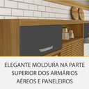 Ver imagem 3 de Cozinha 4 Peças Ripado Torre Quente Princesa 100% Mdf Nesher