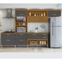 Ver imagem 1 de Cozinha 4 Peças Ripado Torre Quente Princesa 100% Mdf Nesher