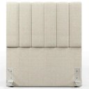 Ver imagem 1 de Cabeceira Cama Box Solteiro Dubai 90cm - Linho Bege