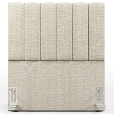 Cabeceira Cama Box Solteiro Dubai 90cm - Linho Bege