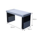 Ver imagem 4 de Banco Ripado para Hall de Entrada ou Recepção 80cm Yescasa