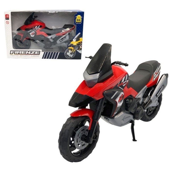 Moto Grande Esportiva Firenze 1200 - Vermelho Bs Toys - 4