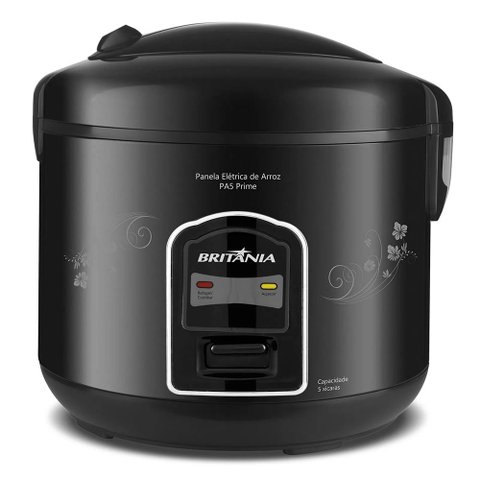 Panela de Arroz Britânia Pa5 Prime Preta – 220 Volts