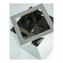 Ver imagem 2 de Lixeira em Aço Inox 30l Aro Quadrada