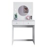 Penteadeira com Espelho Led 2 Gavetas Melissa Branco - 2