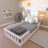 Cama Infantil Montessoriana Solteiro com Colchão Cori Yescasa - 9