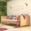Ver imagem 1 de Cama Sofá Infantil em Madeira Maciça Tudor