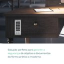 Ver mais imagens de Fechadura Digital Eletrônica com Senha para Gavetas e Armários Fortezza