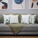 Ver imagem 2 de Kit com 4 Capas para Almofadas Decorativas Galhos e Folhas