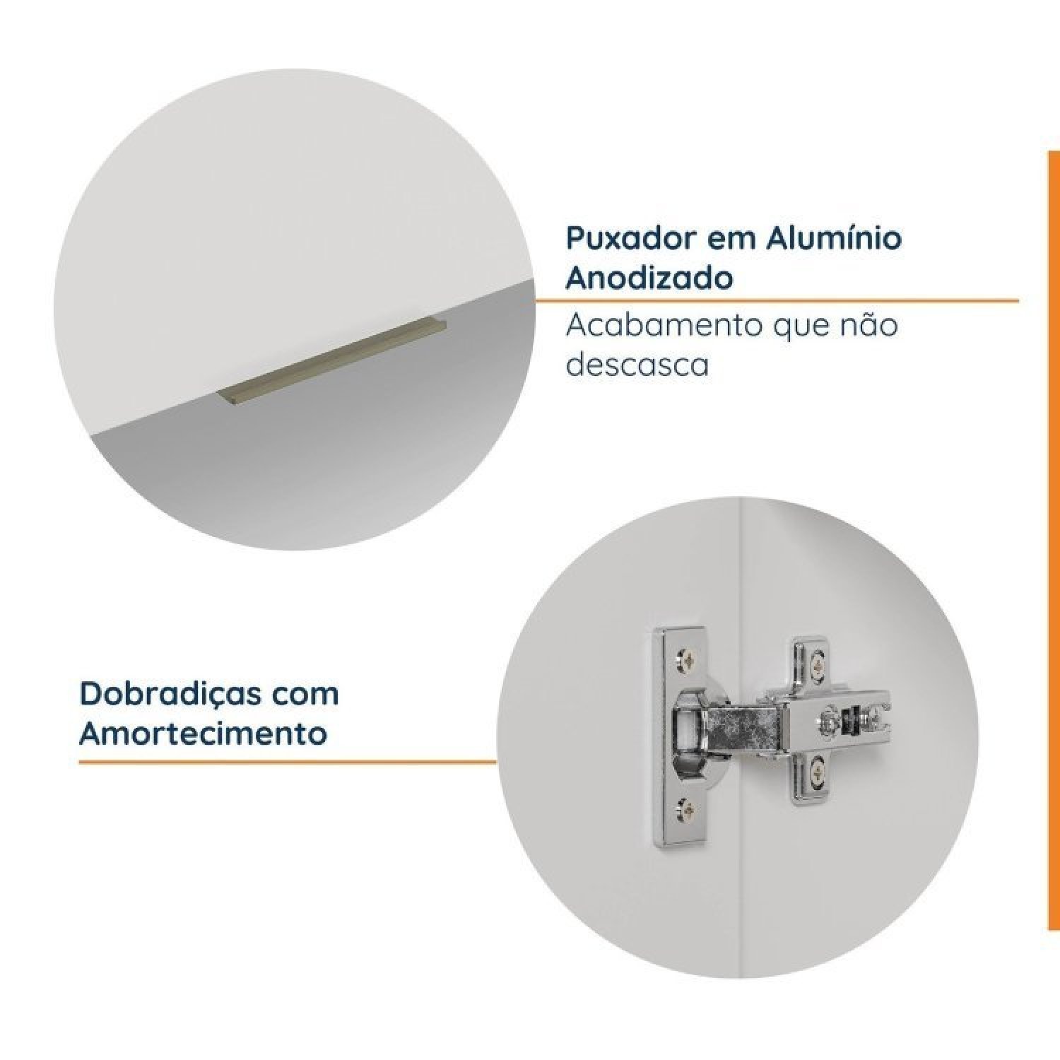 Cozinha Modulada 8 Peças 3 Aéreos 3 Balcões Adega e Toalheiro Ipanema Cabecasa Madeiramadeira - 7