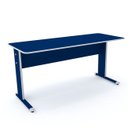 Ver imagem 1 de MESA P/ ESCRITÓRIO 152X61 PANDIN MAXXI - AZUL/CINZA MX150